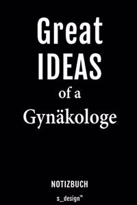 Notizbuch für Gynäkologen / Gynäkologe / Gynäkologin