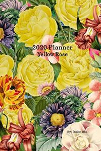 2020 Planner Yellow Rose