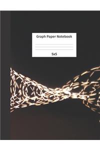 Graph Paper Notebook 5x5