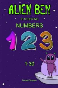 Alien Ben Is Studying Numbers