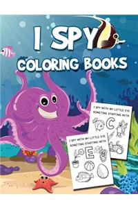 I Spy Coloring Book