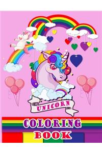 Unicorn coloring book
