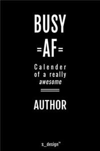 Calendar 2020 for Authors / Author