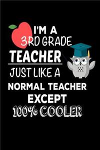 I'm A 3rd Grade Teacher Just Like A Normal Teacher Except 100% Cooler