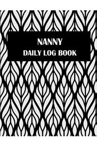 Nanny Daily Log Book