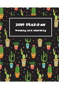 2018 -2019 Weekly & Monthly Planner