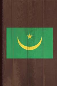 Mauritania Flag Journal Notebook