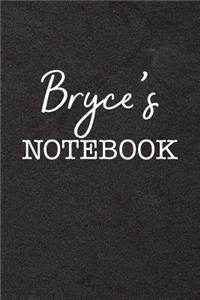 Bryce's Notebook