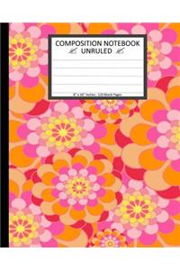 Unruled Composition Notebook 8