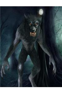 Werewolf Graph Paper Composition Notebook