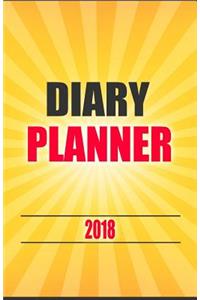 Diary Planner 2018