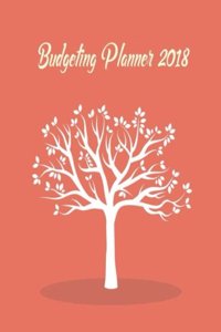 Budgeting Planner 2018: Planner Journal Notebook Finance Planner - Money Organizer - Budget Planner - Monthly Budget Planner - Debt Tracker - Saving Tracker - Expense Track