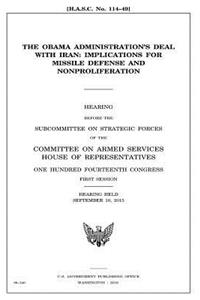 The Obama administration's deal with Iran