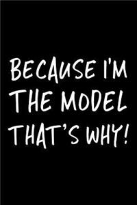 Because I'm the Model That's Why!