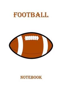 Football Notebook (6 x 9 inches, 50 sheets)