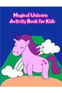 Magical Unicorn Activity Book For Kids