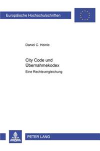 City Code Und Uebernahmekodex