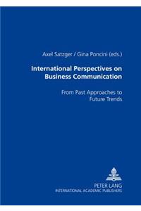 International Perspectives on Business Communication