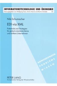 EDI Via XML