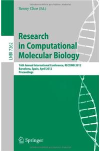 Research in Computational Molecular Biology