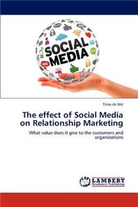 effect of Social Media on Relationship Marketing