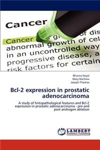 Bcl-2 expression in prostatic adenocarcinoma