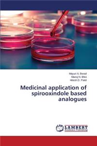 Medicinal application of spirooxindole based analogues