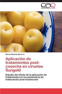 Aplicación de tratamientos post-cosecha en ciruelas Sungold