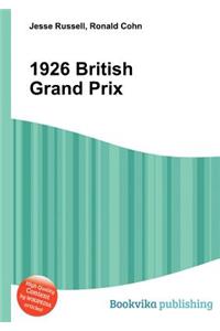 1926 British Grand Prix
