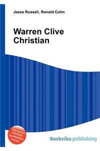 Warren Clive Christian