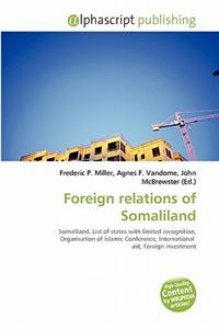 Foreign Relations of Somaliland