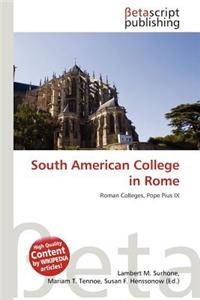 South American College in Rome