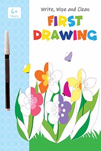 First Drawing - Write, Wipe and Clean Book
