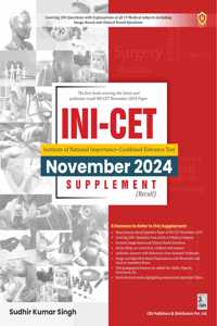 INI CET SUPPLEMENT NOVEMBER 2024