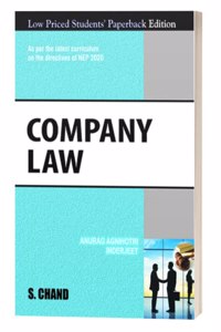 Company Law : For NEP 2020 | S. Chand's Latest Edition 2023