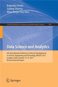 Data Science and Analytics