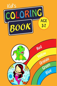 Kid's Coloring Book 3-7 years Kid's Coloring Book