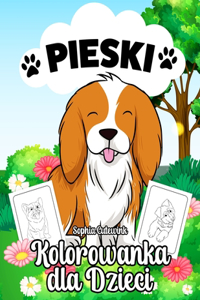 Pieski Kolorowanka Dla Dzieci