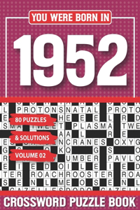 You Were Born In 1952 Crossword Puzzle Book