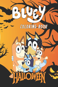 Bluey Halloween Coloring Book