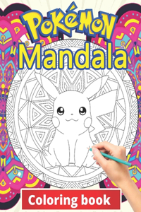 Pokemon Mandala Coloring Book