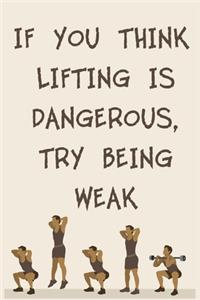 If You Think Lifting Is Dangerous, Try Being Weak