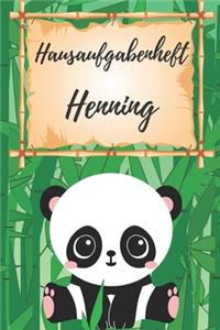Hausaufgabenheft Henning