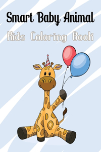 Smart Baby Animal Kids Coloring Book