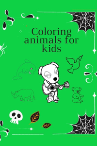 Coloring animals for kids