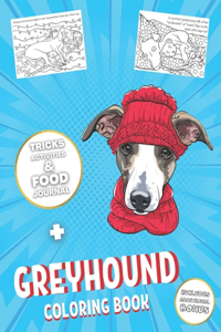 Greyhound Coloring Book