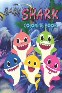 Baby Shark Coloring Book