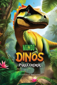 Mundo Dinos para colorir