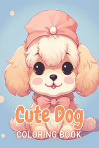 Cute Dog Coloring Book