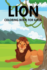 Lion Coloring Book For Girls